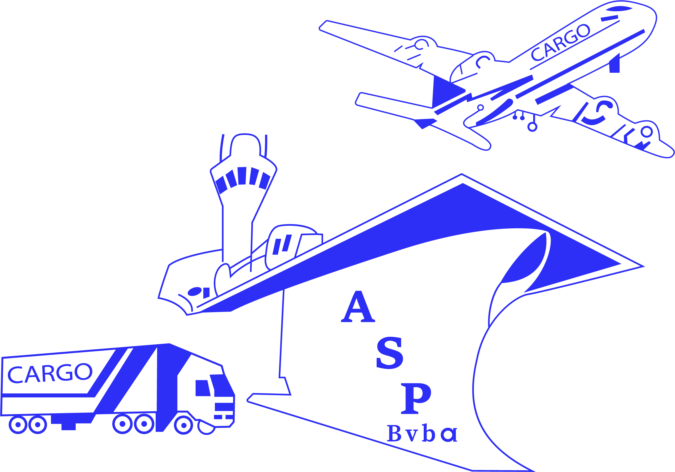 A.S.P.  navbar logo