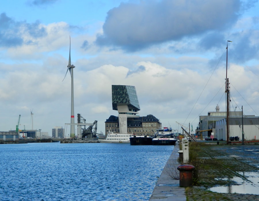 The Port House on the Antwerp waterfront